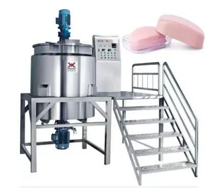 공장 기계 액체 비누 제조 교반기 만들기 기계 믹서 샴푸 생산 라인 비누 기계 믹서 블렌더 중국