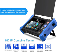 FTTX FTTH FTTR 7 pouces Dropshipping IPC testeur 4K 5V 12V 48V SDI OTDR testeur Source de lumière rouge écran tactile moniteur Ipc testeur