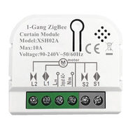 Sakelar kontak kering WiFi ZigBee, kontrol jarak jauh aplikasi Smart Life, modul sakelar pintar AC 100-240V