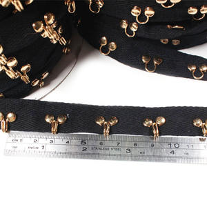 Vente en gros de ruban adhésif en coton pour boutons-pression à griffes ruban adhésif en métal pour vêtements de bébé/sac de couchage pour enfants - Product Image 3