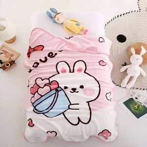 ผ้าห่มไมโครไฟเบอร์สำหรับใช้ในบ้านผ้าสักหลาดลายดอกไม้สีแดงขนาดควีนไซส์ - Product Image 3