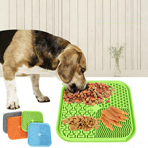 Alfombrilla de Silicona de Grado Alimenticio para Lamer y Alimentar Lentamente a Mascotas, con Succión, en Oferta - Product Image 6