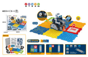 Kit di Costruzione Robotica Meccanica DIY da 87 Pezzi, Progetto Scientifico STEAM, Set di Giocattoli Educativi per Programmazione <span class=keywords><strong>e</strong></span> Ingegneria - Product Image 3