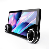 Diamond Audio 12,3 pulgadas sistema de doble perilla GPS amplificador DSP CarPlay LCD tablero Multimedia incorporado Android Radio de coche
