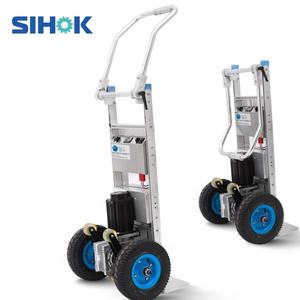Truk tangan multi karung troli Roda dua Tiongkok baterai lithium 180kg dolly memanjat tangga listrik - Product Image 3