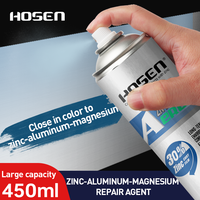 HOSE Zinc Aluminium Magnésium Agent de réparation Peinture en aérosol Peinture métallique 30% Zinc Peinture en aérosol Al Mg pour réparation Anti-corrosion