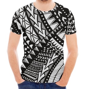 Tribal Tattoo Designs Camiseta de <span class=keywords><strong>hombre</strong></span> Camisetas deportivas Verano de gran tamaño Casual Camisetas de <span class=keywords><strong>manga</strong></span> corta Polinesia Imprimir Moda O-cuello Top - Product Image 3