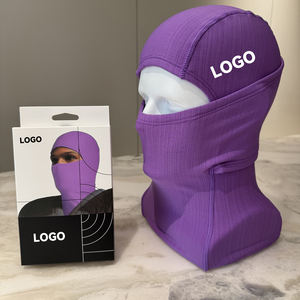 Máscara de Esqui Personalizável para Inverno, Nova, com Logotipo Personalizado, 1:1, Roxa, à Prova de Vento, para Montanhismo e Atividades ao Ar Livre, Embalada - Product Image 1