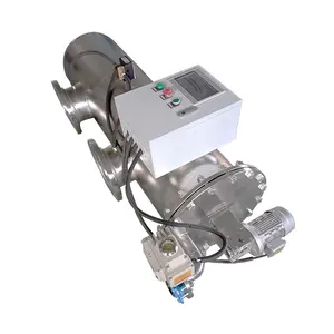Filtro autolimpiante horizontal SS304 para uso industrial