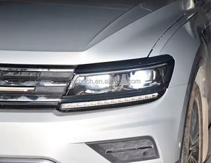 Phares automobiles pour <span class=keywords><strong>Volkswagen</strong></span> Tiguan 18-21, phares LED, feux de jour DRL, ensemble de phares améliorés, clignotants dynamiques, lampes LED - Product Image 2