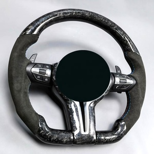 Pièces de voiture de course, volant en fibre de carbone forgée, volant classique pour <span class=keywords><strong>BMW</strong></span> G30 - Product Image 5