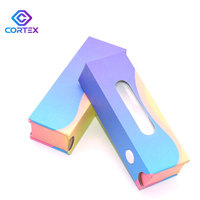 Cartouche en céramique vide personnalisée 1g 2g, emballage auto-érecteur en carton ondulé recyclable résistant aux enfants 1ml 2ml, impression offset
