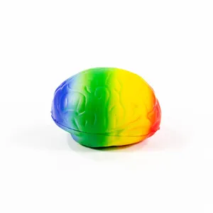 Appiccicoso colore che cambia spremere dell'unità di elaborazione di schiuma giocattolo palla antistress cervello