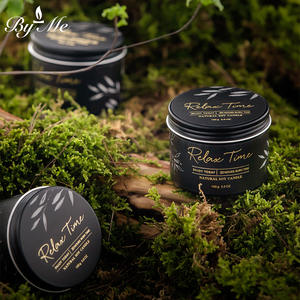 Velas Aromáticas Personalizadas de 100g en Lata de Hojalata con Cera de Soja, Velas de Aromaterapia para Interiores, Venta al por Mayor para Cumpleaños - Product Image 4