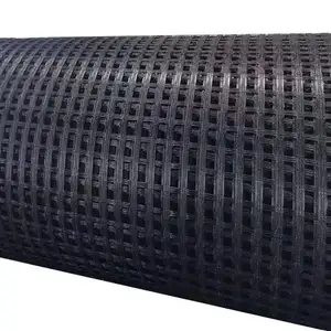 지구를 위한 폴리에스테 PVC 중합체에 의하여 강화되는 Geo 격자 Geogrid