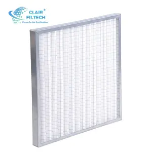 20x20x1 HVAC Bộ lọc không khí tông xếp li Bảng điều chỉnh bộ lọc trước cho thông gió