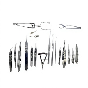 Juego de Instrumentos Microquirúrgicos Reutilizables Hechos de Acero Inoxidable de Alta Calidad para Procedimientos Quirúrgicos Avanzados - Product Image 1