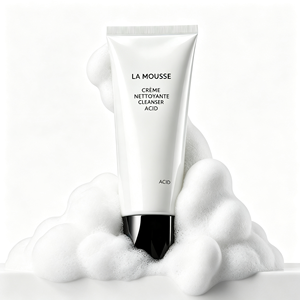 Crème Nettoyante Visage aux Acides Aminés avec Base de Savon au Triple Filtrat Fermenté et Composé Tensioactif Aminé – Contrôle du Sébum, Nettoyage Doux - Product Image 1