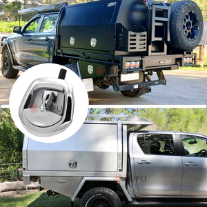 Khóa hộp dụng cụ hình đuôi cá voi, tay nắm khóa đuôi cá voi cho xe <span class=keywords><strong>t</strong></span>ải hạng nặng, hộp dụng cụ, chuồng chó, mui xe và rơ moóc - Product Image 6