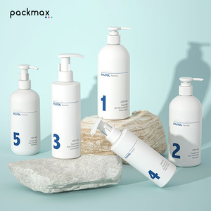 PET slanted shoulder empty <b>bottles</b>: <b>200ml</b> body lotion, 300ml shower gel, 400/500ml shampoo – cosmetic packaging - Product Image 6
