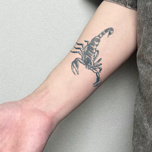 รอยสักชั่วคราวลายแมงป่องรอยสักติดทนนาน2สัปดาห์รอยสักสมุนไพร - Product Image 3