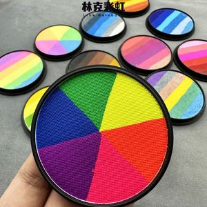 สีเพ้นท์ร่างกายแบบแยกสี 20 กรัม ปลอดสารพิษ หลายสี ใช้น้ำเป็นฐาน สีเรืองแสง UV - Product Image 5
