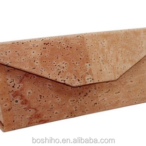 Boshiho Eco-friendly Folding Vegan Style Cork Antimicrobial Fabric <b>Sunglasses</b> <b>case</b> - Product Image 3