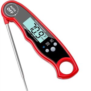 Top Seller Stainless Steel <b>Foldable</b> Probe Kitchen <b>BBQ</b> Grill Digital Food Meat Thermometer With Backlight for Cooking - Product Image 1