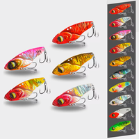 Umpan Pancing VIB Logam Tembaga Ultra Tipis Aotuo Laris untuk Memancing Ikan Bass, Seabass, dan Air Tawar