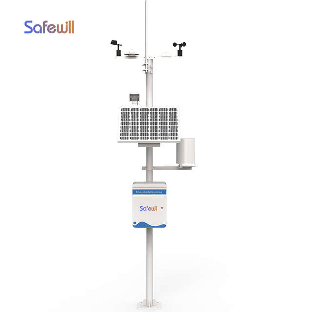 Safewill OEM Environmental AQM Meter Greenhouse Customizable ES80A-A10 Online Types Air Quality Monitor Weather Station