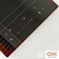 Sertifikat CB CE penjualan terbaik kompor induksi listrik 2 kompor induksi Hob Cooktop listrik 3500W