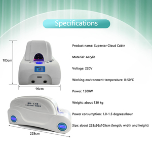 Full Body Detox Spa Capsule salon-grade Spa Capsule Machine portable Spa Capsule (with wheels - Product Image 2