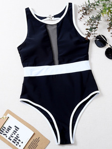 Bikini deux <span class=keywords><strong>pièces</strong></span> sexy et moulant en maille transparente style explosif TKS pour femme - Product Image 2