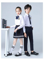 Uniformes scolaires personnalisés pour enfants âgés de 4 à 16 ans, uniformes scolaires en gros pour garçons et filles