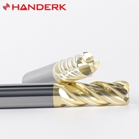 HANDERK Venta al por mayor de alta calidad Hrc70 Corner Radius Endmill Corner Radius Fresa para CNC