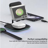 Vente en gros Tpu + pc Housse de protection transparente pliable acrylique coque de téléphone magnétique pour samsung galaxy Z Flip 5 4 3 6 7