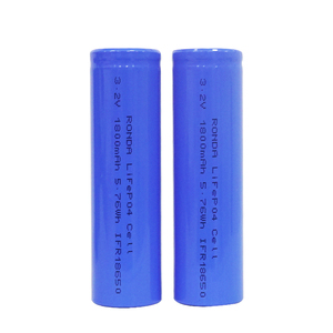 ผู้ผลิตขายตรง แบตเตอรี่ลิเธียมไอออน Ronda 3.2V เกรด A สำหรับไฟฉุกเฉิน รุ่น 18650-1800mAh - Product Image 4