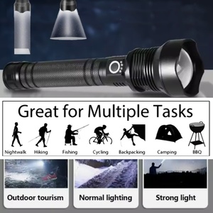 Gran oferta, superbrillante, de largo alcance, con zoom, potente tipo C, recargable, XHP70, <span class=keywords><strong>linterna</strong></span> <span class=keywords><strong>LED</strong></span>, pantalla de potencia, linternas tácticas - Product Image 4