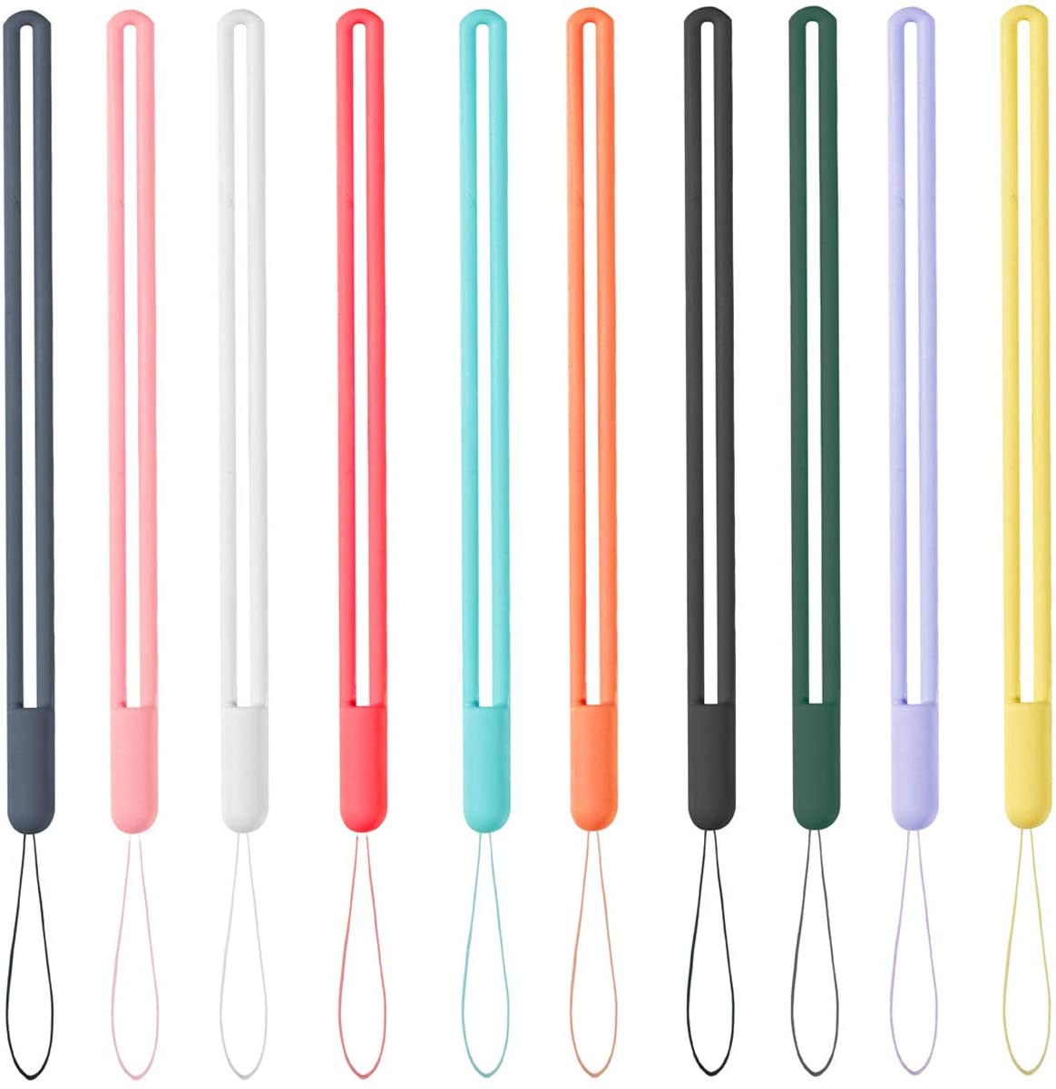 Рекламный мягкий силиконовый держатель для телефона ремешок на шею