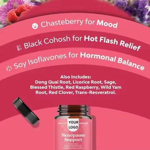 एगलेवेल हेल्थकेयर महिलाओं की रजोनिवृत्ति का समर्थन करता है महिलाओं के थायरॉयड स्वास्थ्य कैप्सूल के लिए मूड में सुधार - Product Image 3