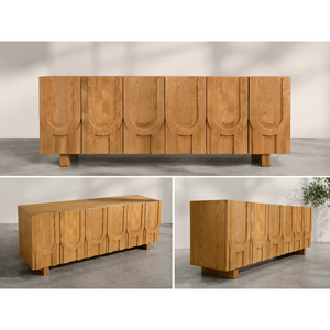 Aparador Moderno de Madera para el Hogar, 1830 x 455 x 710 mm - Product Image 6