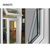 Ventanas Corredizas Horizontales de Plástico de Doble Acristalamiento Personalizadas de Alta Calidad, Ventanas de PVC, Ventanas Corredizas de Vinilo