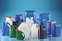Machine d'extrusion-soufflage automatique haute vitesse pour bouteilles de savon liquide et détergent de 2L à 4L en HDPE/PP/PE, avec pompe et moteur