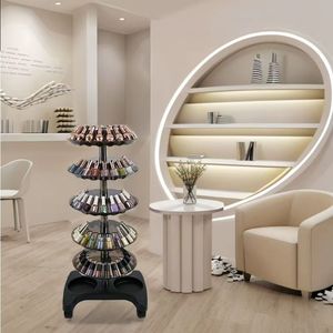 Carrito para Esmaltes de Uñas, Bandeja Exhibidora para Salón de Uñas, Soporte con Ruedas - Product Image 6