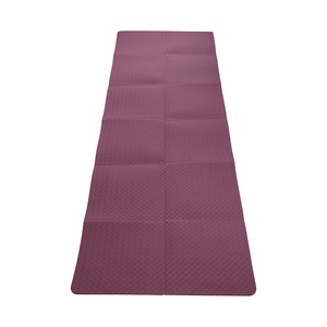 Tapete de Yoga y Pilates Plegable de TPE Reciclado Ecológico con Logotipo Personalizado y Opciones de Grosor de 4/6 mm - Product Image 5