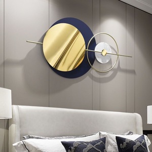 110X52CM livraison directe métal mur Art luxe fer artisanat salon contemporain Horizontal créatif décor à la maison suspendu DDP - Product Image 3