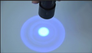 Pegamento UV Experimento de secado rápido Lámpara ultravioleta Irradiación Linterna pequeña Luz LED UV de mano 365NM 385NM 395NM 405NM - Product Image 3