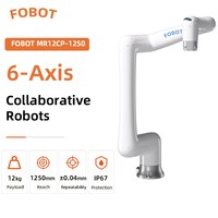Robot Colaborativo FOBOT MB12CP-1250, Carga Útil de 12 kg, Alcance de 1250 mm, Precisión de 0.04 mm, IP67, Motor Electromecánico, PLC Core, Manejo de Precisión