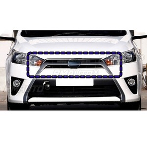 Para Toyota Yaris 2014-2016 Accesorios Exteriores Parrilla Delantera Parachoques Parrilla de Carreras Kit de Carrocería - Product Image 4