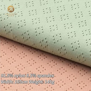 Nieuwe populaire, zeer elastische 145GSM 91,5% nylon 8,5% spandex stof, sneldrogend en ademend, voor sportkleding & zwemkleding - Product Image 1